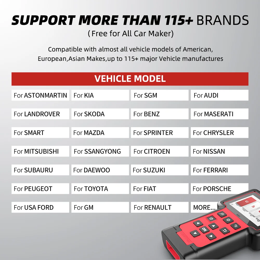 Thinkcar ThinkTPMS T100 - TPMS Programing Scan Tool Automotive Diagnostic Equipment - Image 9