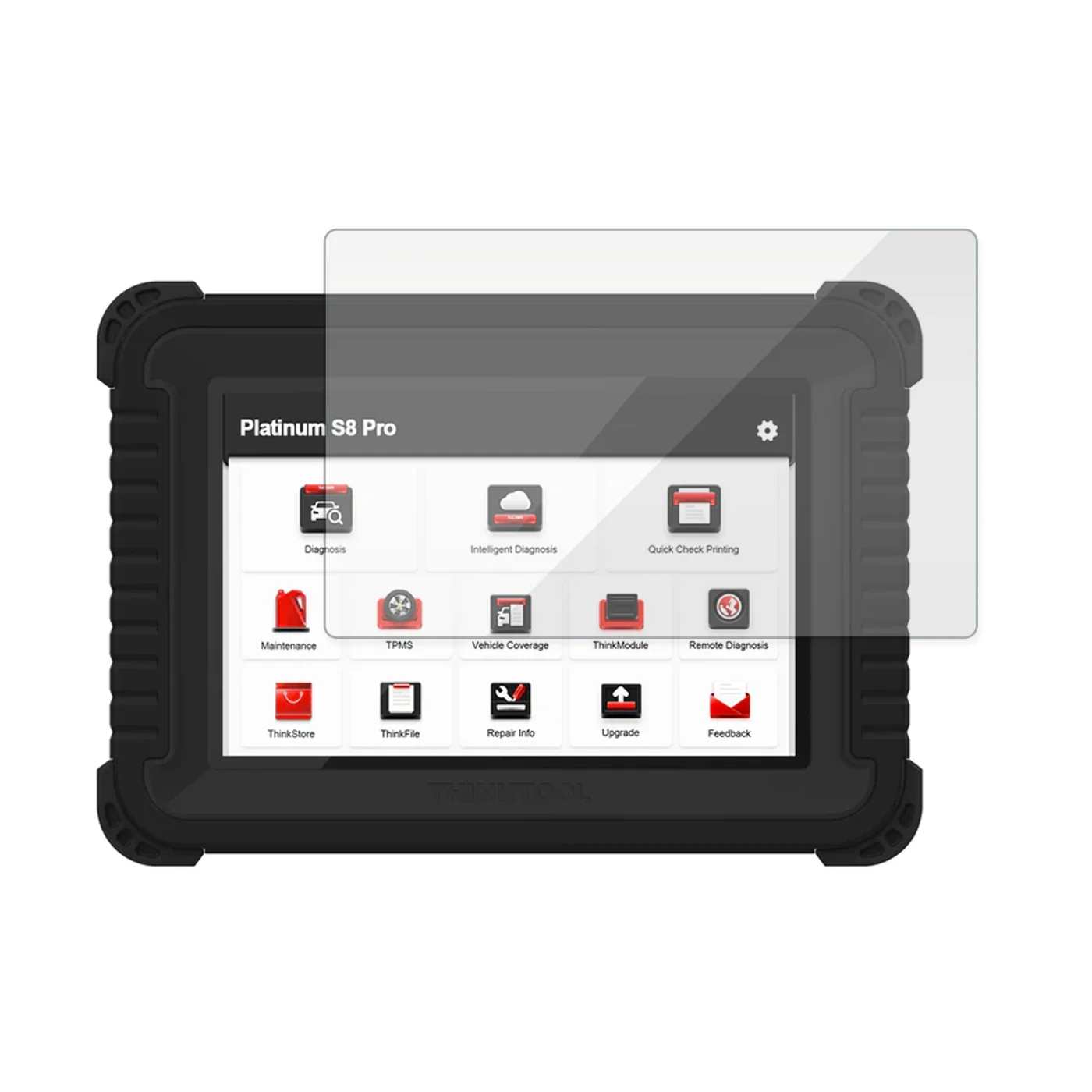 Thinkcar 8" Screen Protector For Vehicle Diagnostic Scanner Thinkcar Platinum S8, S8 PRO (1 Qty) - Image 3