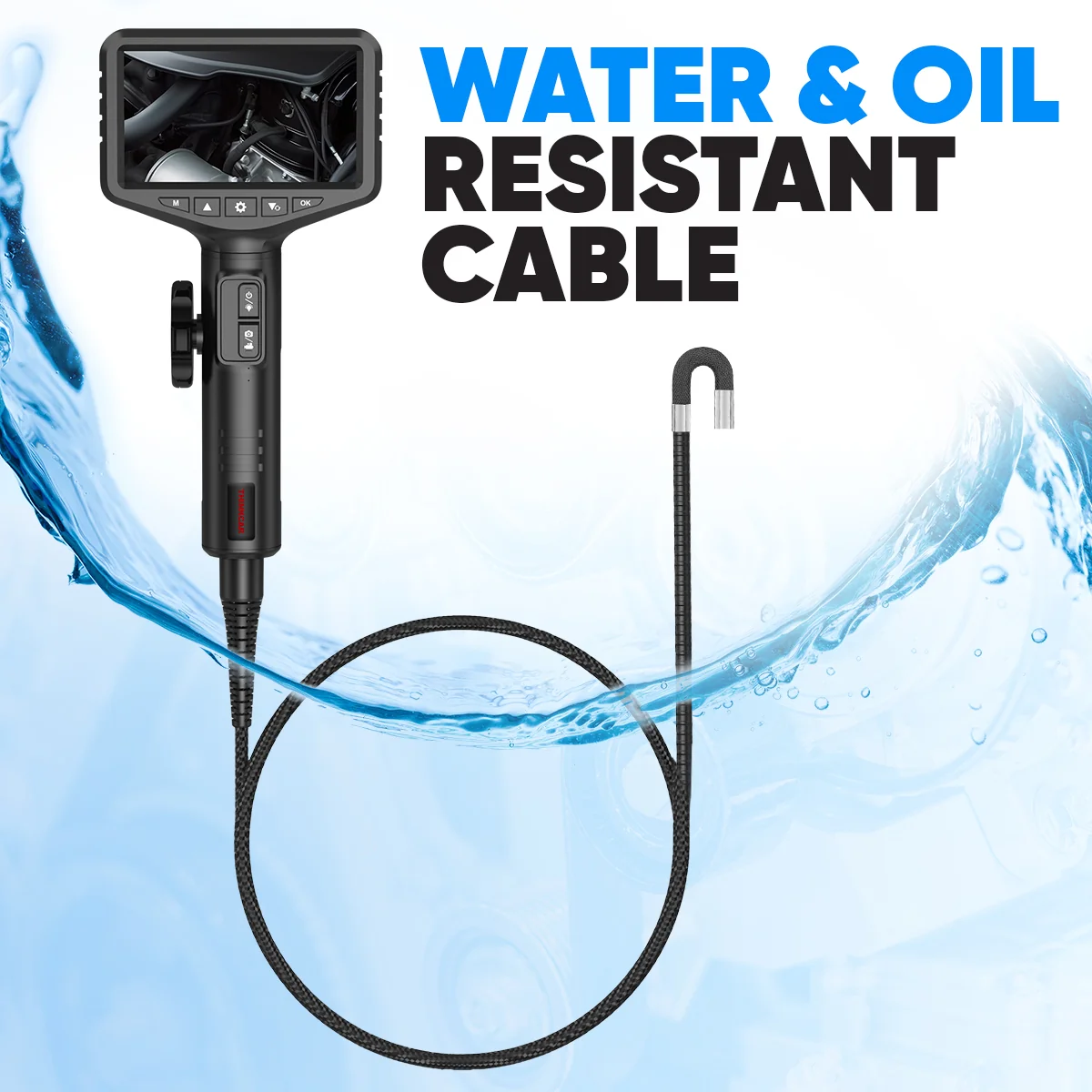 Thinkcar ES401 Automotive Inspection Camera - HD Digital Endoscope with LED Light - Image 5