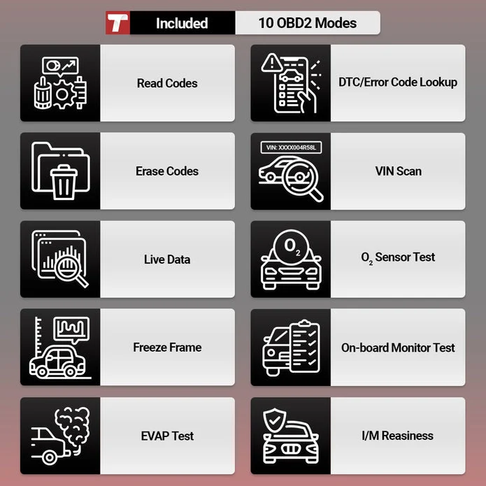 Thinkcar Platinum HD 10-Inch Heavy Duty Truck Diagnostic Scanner - Full System Bi-Directional Scan Tool for Diesel & Commercial Vehicles - Image 7